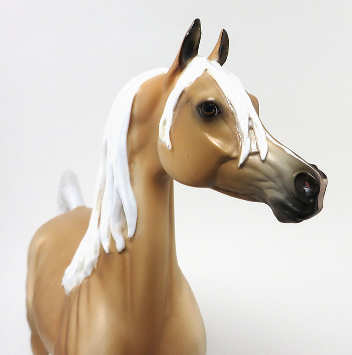 IMPRESSA ME - OOAK GOLDEN DAPPLED PALOMINO ARABIAN - 10/23