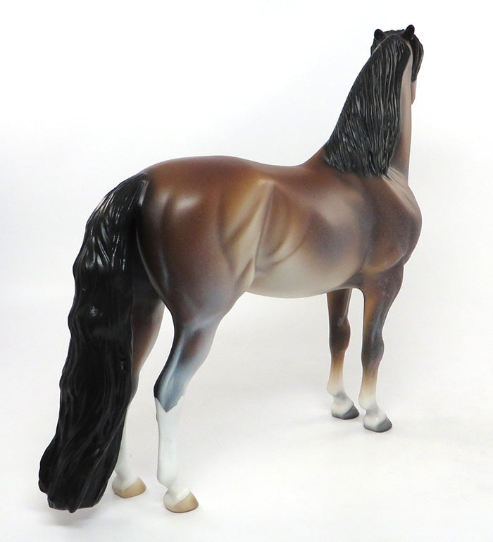 OL BLUE EYES-OOAK BAY SABINO MORGAN HORSE MODEL 8/19