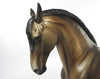 EL HOMBRE del BAILE &quot;The Dancing Man&quot;-OOAK SOOTY BUCKSKIN ANDALUSIAN MODEL HORSE 8/19