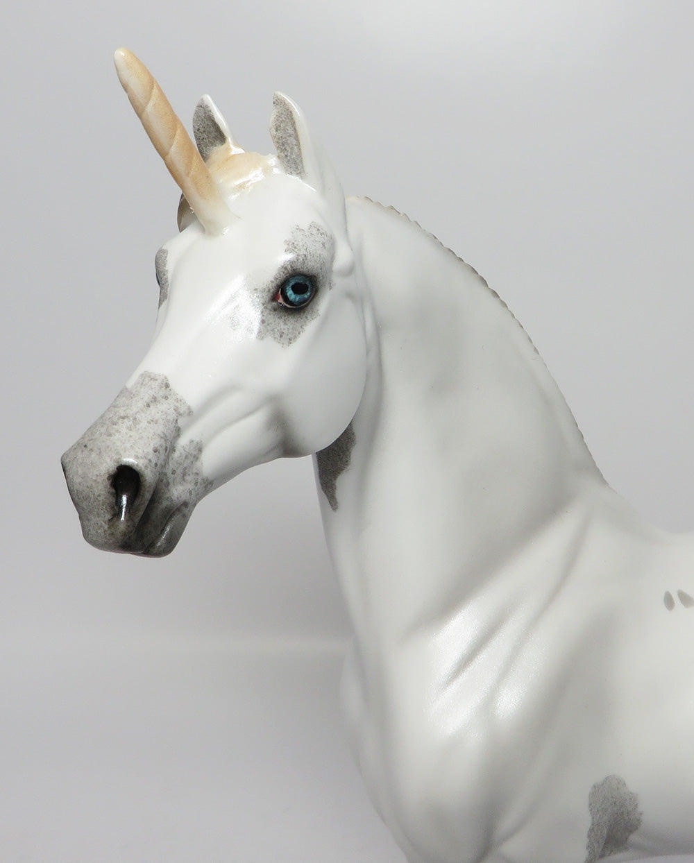 XANTHO- OOAK BLUE ROAN APPALOOSA UNICORN MODEL HORSE EQ 2017