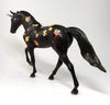 RAINBOW&#39;S END - OOAK UNICORN DECORATOR MODEL HORSE - TWH -10/30