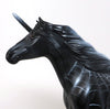 SPIDER - OOAK SPANISH MUSTANG MODEL HORSE - HALLOWEEN DECORATOR UNICORN - 10/30