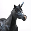 SPIDER - OOAK SPANISH MUSTANG MODEL HORSE - HALLOWEEN DECORATOR UNICORN - 10/30