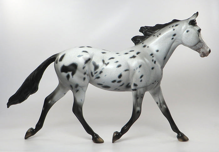 BOLENO-OOAK LOUD APPALOOSA PALOUSE MODEL HORSE 8/29
