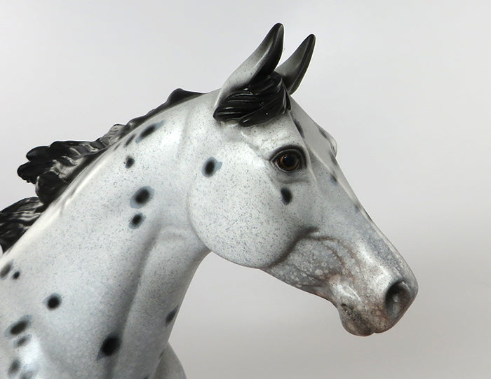BOLENO-OOAK LOUD APPALOOSA PALOUSE MODEL HORSE 8/29