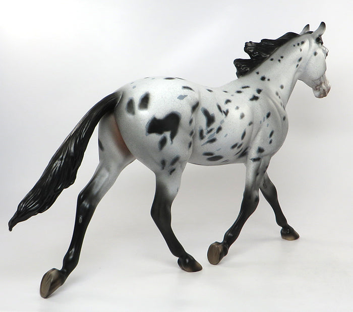BOLENO-OOAK LOUD APPALOOSA PALOUSE MODEL HORSE 8/29