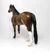 DOZER - OOAK SOOTY BUCKSKIN PAINT SPANISH MUSTANG MODEL HORSE - 11/6