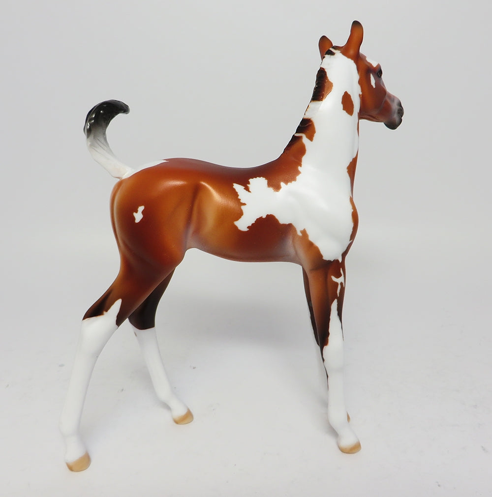 CABRILLO~OOAK BAY PAINT FOAL BY JT MODEL HORSE 6/29