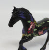 DEJA-LE-3 BOHO FLOWER FRESIAN DECORATOR MODEL HORSE SUPER BOWL SALE 2018