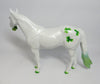 GALEIC-OOAK ST PATTYS DAY ISH DECORATOR MODEL HORSE