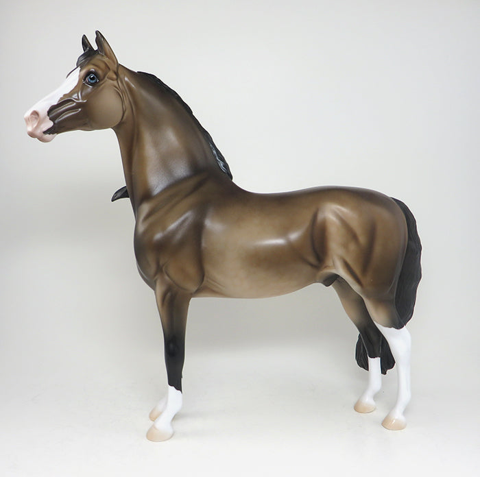 FRESNO - BUCKSKIN MORGAN LIMITED EDITION MODEL HORSE - LE2 - 2/26