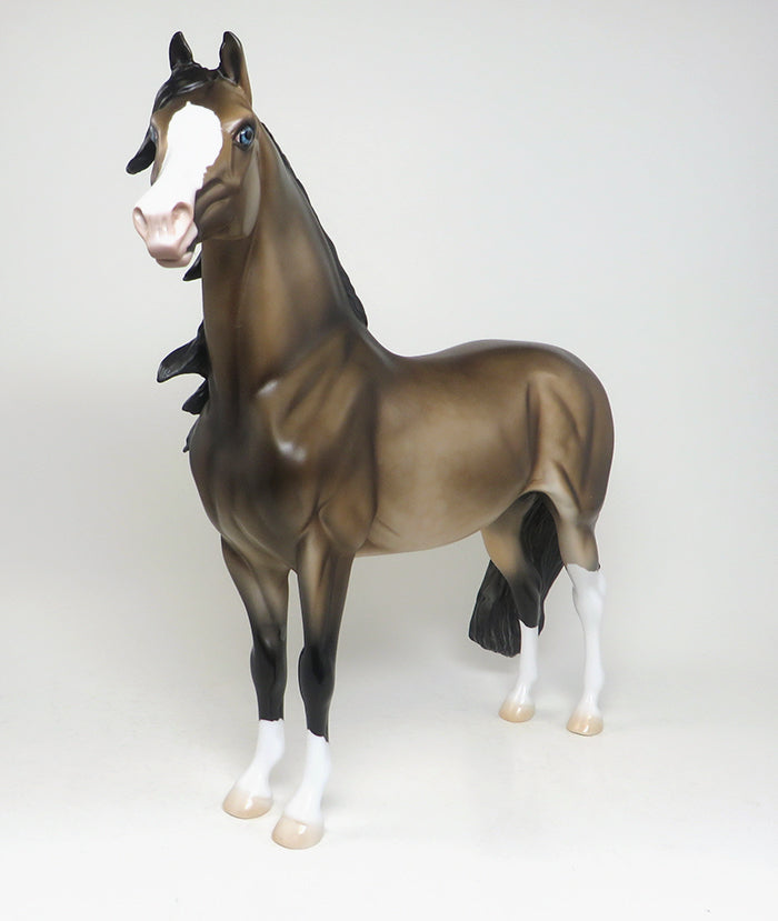FRESNO - BUCKSKIN MORGAN LIMITED EDITION MODEL HORSE - LE2 - 2/26