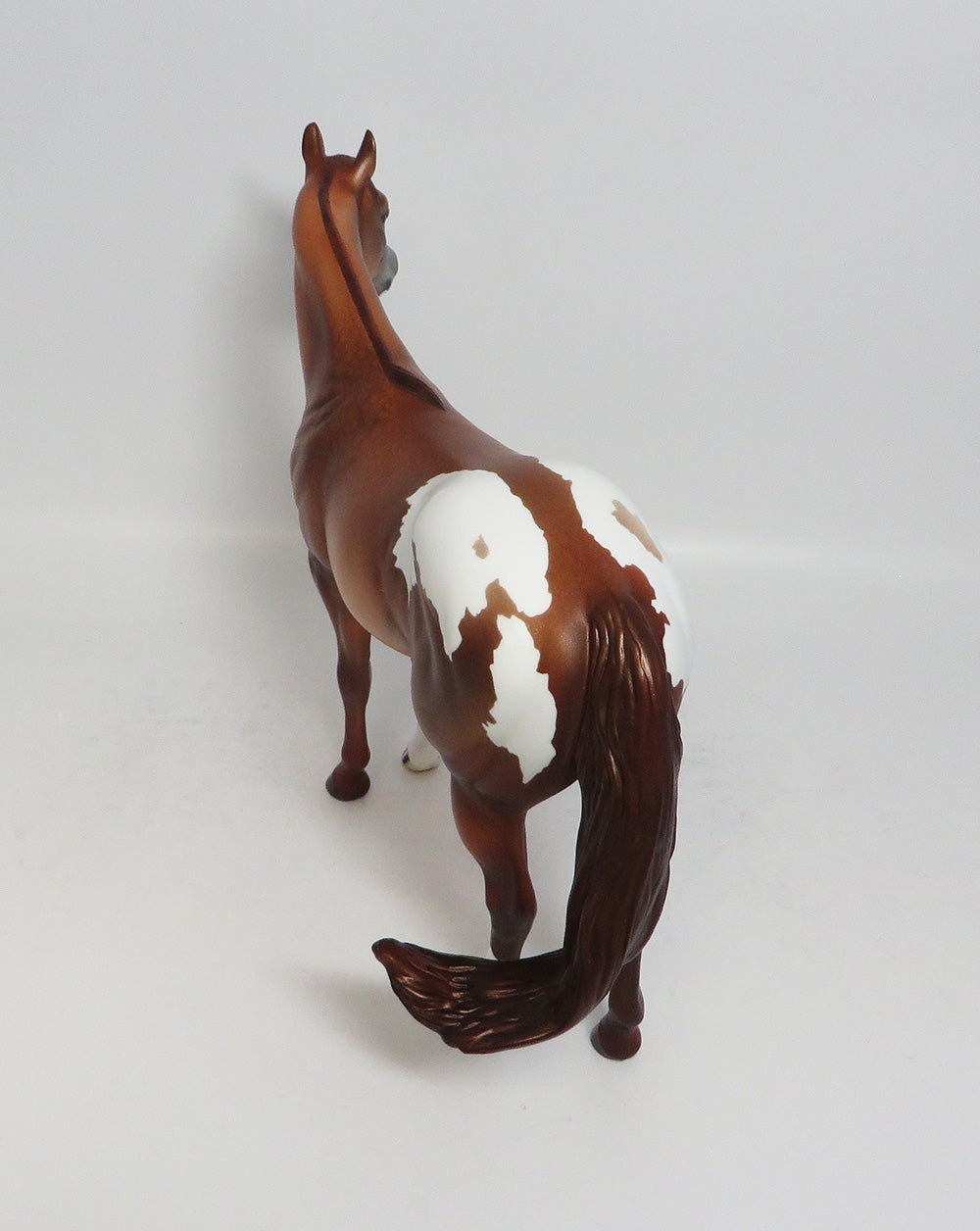 MACE-LE-3 CHESTNUT PAINT ISH CUSTOM MANE AND TAIL MODEL HORSE SUPER BOWL SALE 2018
