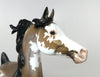 BEHANZIN-OOAK BUCKSKIN PINTO SABINO ARABIAN MODEL HORSE 8/25
