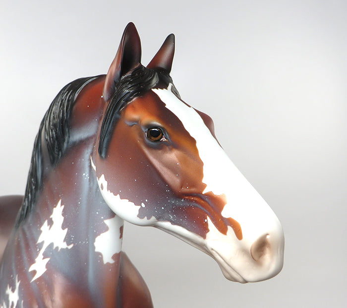 THEON-BAY PINTO SABINO STANDING DRAFTER MODEL HORSE 8/25