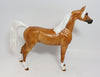 BILL OF SALE-OOAK DAPPLE PALOMINO ARABIAN MODEL HORSE SUPER BOWL SALE 2018