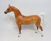 BILL OF SALE-OOAK DAPPLE PALOMINO ARABIAN MODEL HORSE SUPER BOWL SALE 2018