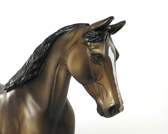 FREE FLOATING FEATHER-OOAK SOOTY BUCKSKIN PALOUSE MODEL HORSE 8/25