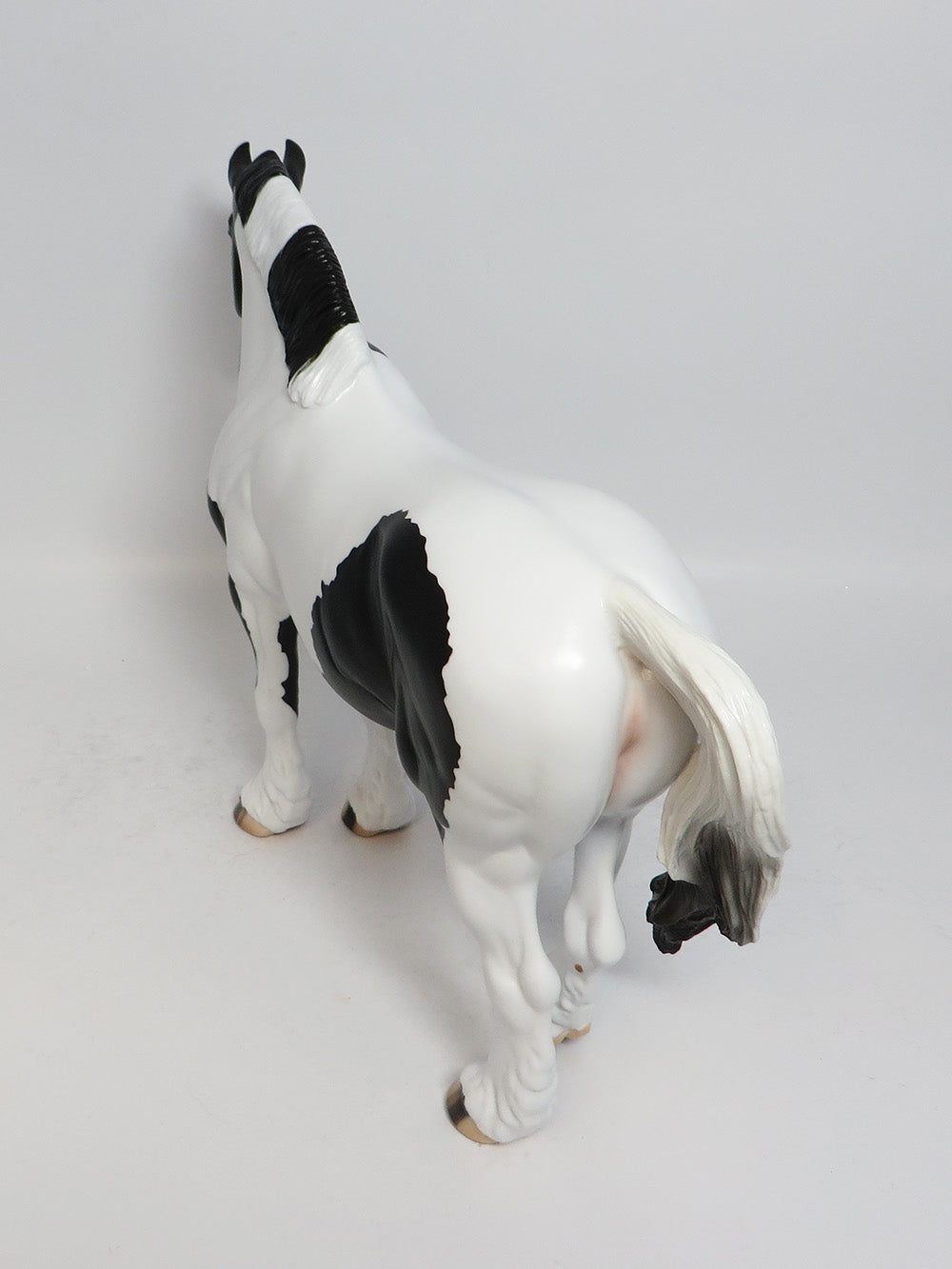 P!NKY-LE-14 BLACK AND WHITE PAINT BUNNY SUPER BOWL SALE 2018