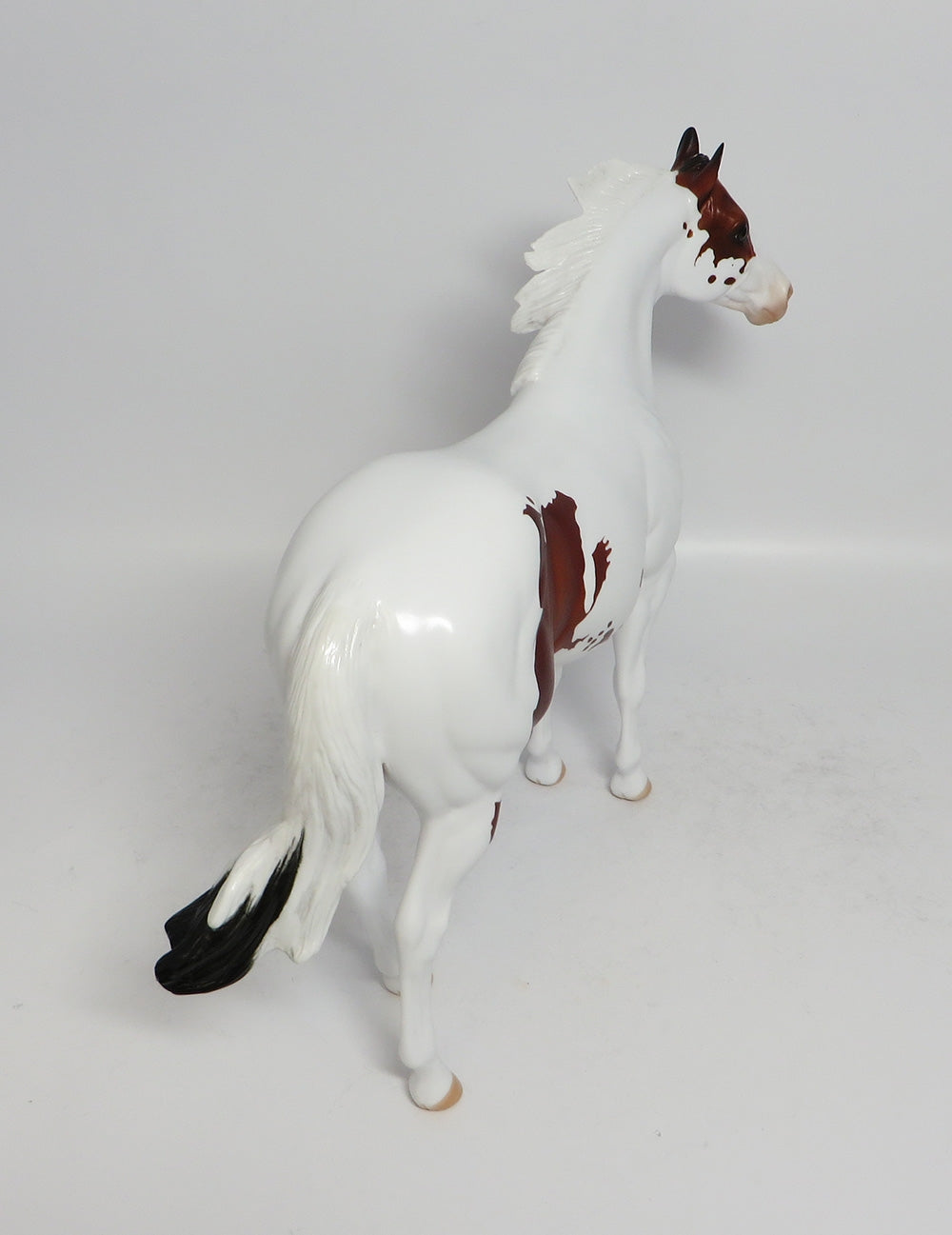 MATTERS OF CHANCE - OOAK BAY PINTO ISH MODEL HORSE SUPER BOWL SALE 2018