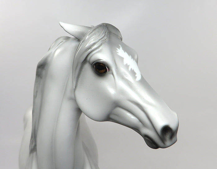 ROSEY-OOAK DAPPLED GREY MORGAN MODEL HORSE 8/30