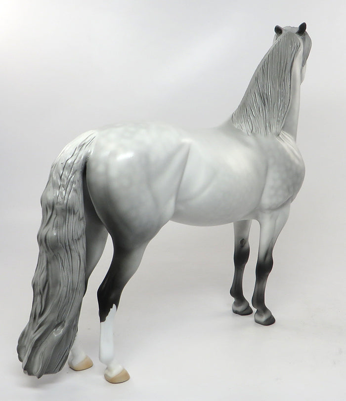 ROSEY-OOAK DAPPLED GREY MORGAN MODEL HORSE 8/30