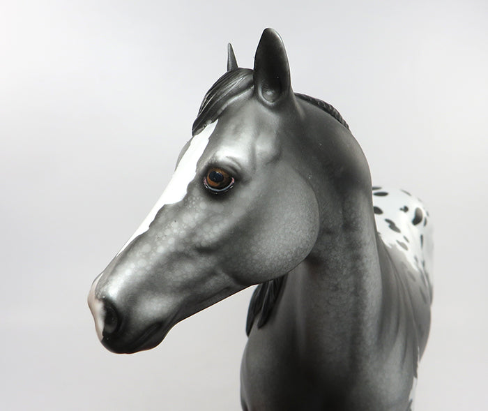 CAPOTE-OOAK LEOPARD APPALOOSA ISH MODEL HORSE 8/29