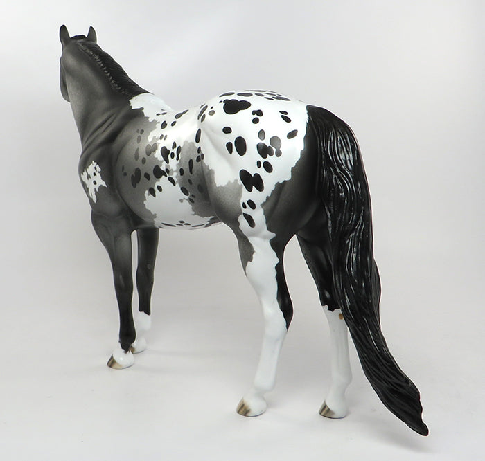 CAPOTE-OOAK LEOPARD APPALOOSA ISH MODEL HORSE 8/29