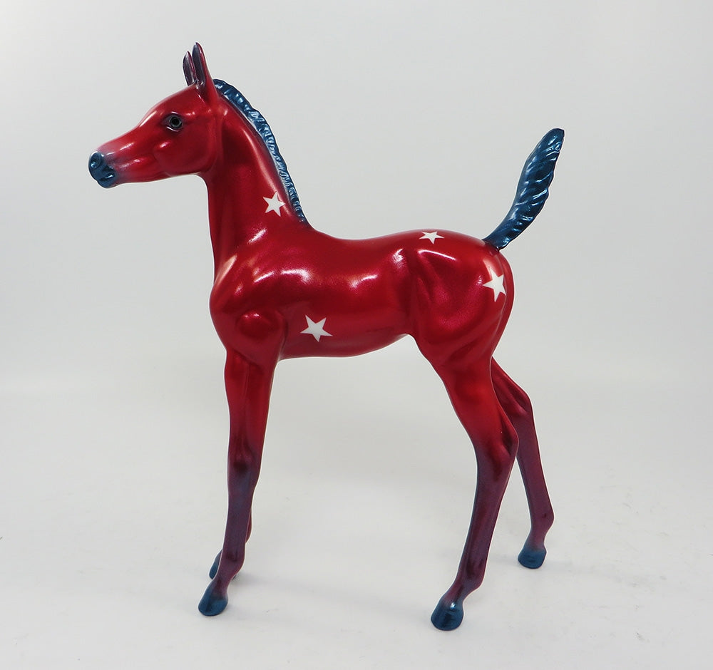ROSIE THE RIVETER-LE-15 ARABIAN FOAL DECORATOR MODEL HORSE EQ 2017
