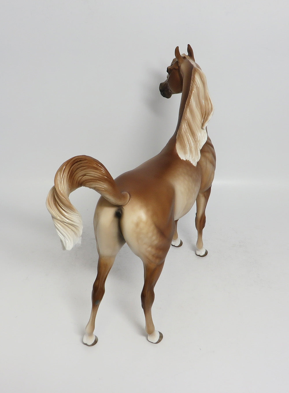 PRINCE HOEPNICK - OOAK DAPPLE CHESTNUT ARABIAN MODEL HORSE BY SHERYL LEISURE EA 2018