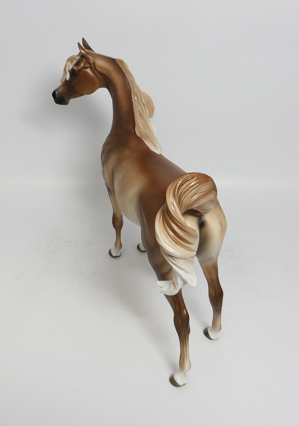 PRINCE HOEPNICK - OOAK DAPPLE CHESTNUT ARABIAN MODEL HORSE BY SHERYL LEISURE EA 2018