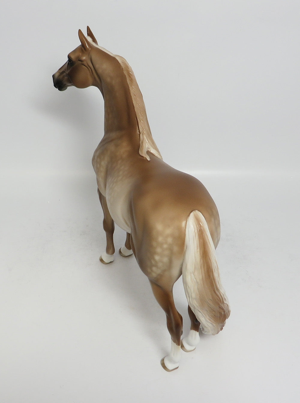 KUHSTER-OOAK CREAMY SORREL MORGAN MODEL HORSE BY SHERYL LEISURE