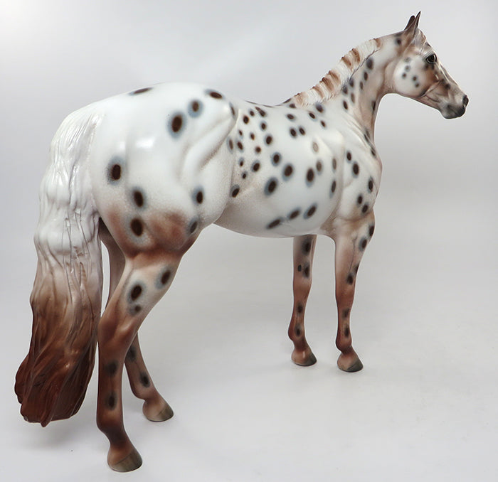 MAXED OUT IN CHROME &quot;MAX&quot; CHESTNUT APPALOOSA ISH MODEL 8/30