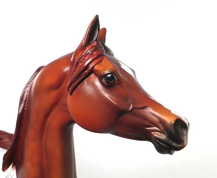 GOOGLE THIS-OOAK SORREL TOBIANO ARABIAN MODEL HORSE 9/1