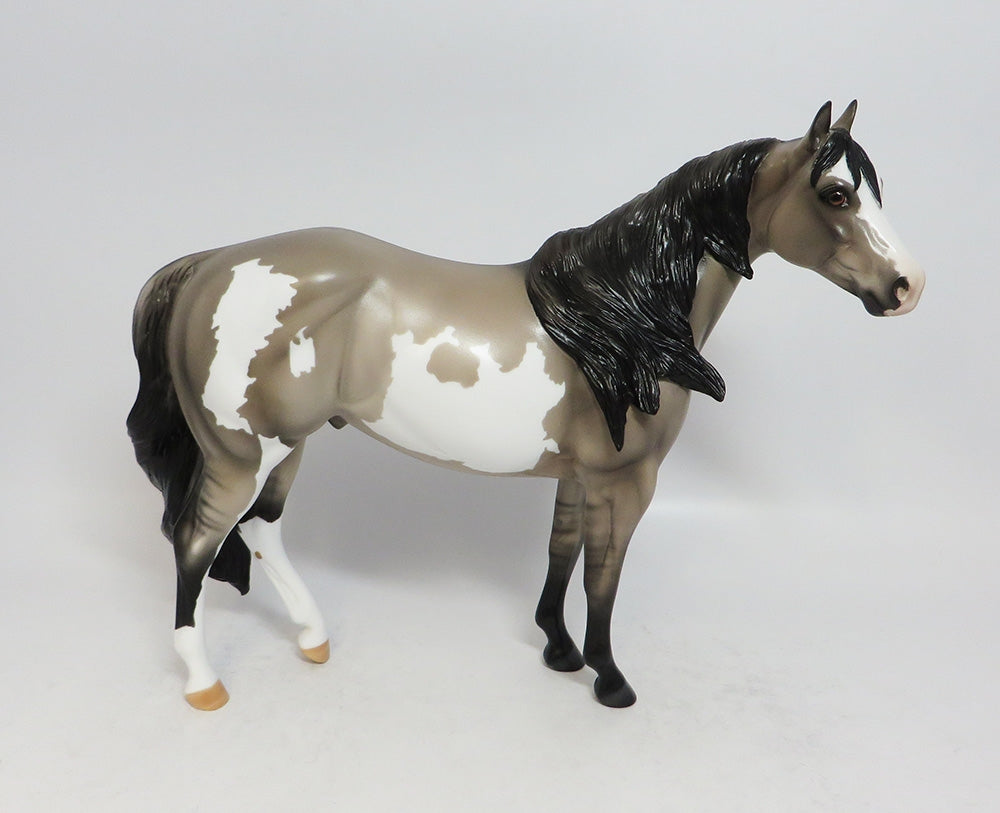 WATER BOY - LE 8 GRULLA PINTO ISH MODEL HORSE SUPER BOWL SALE 2018