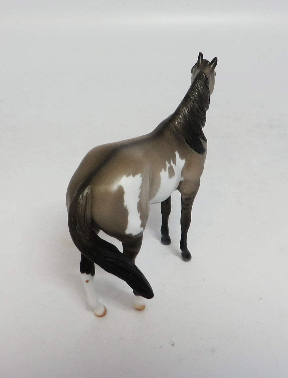 MINI ME WATER BOY - LE 8 GRULLA PINTO STOCK CHIP MODEL HORSE SUPER BOWL SALE 2018