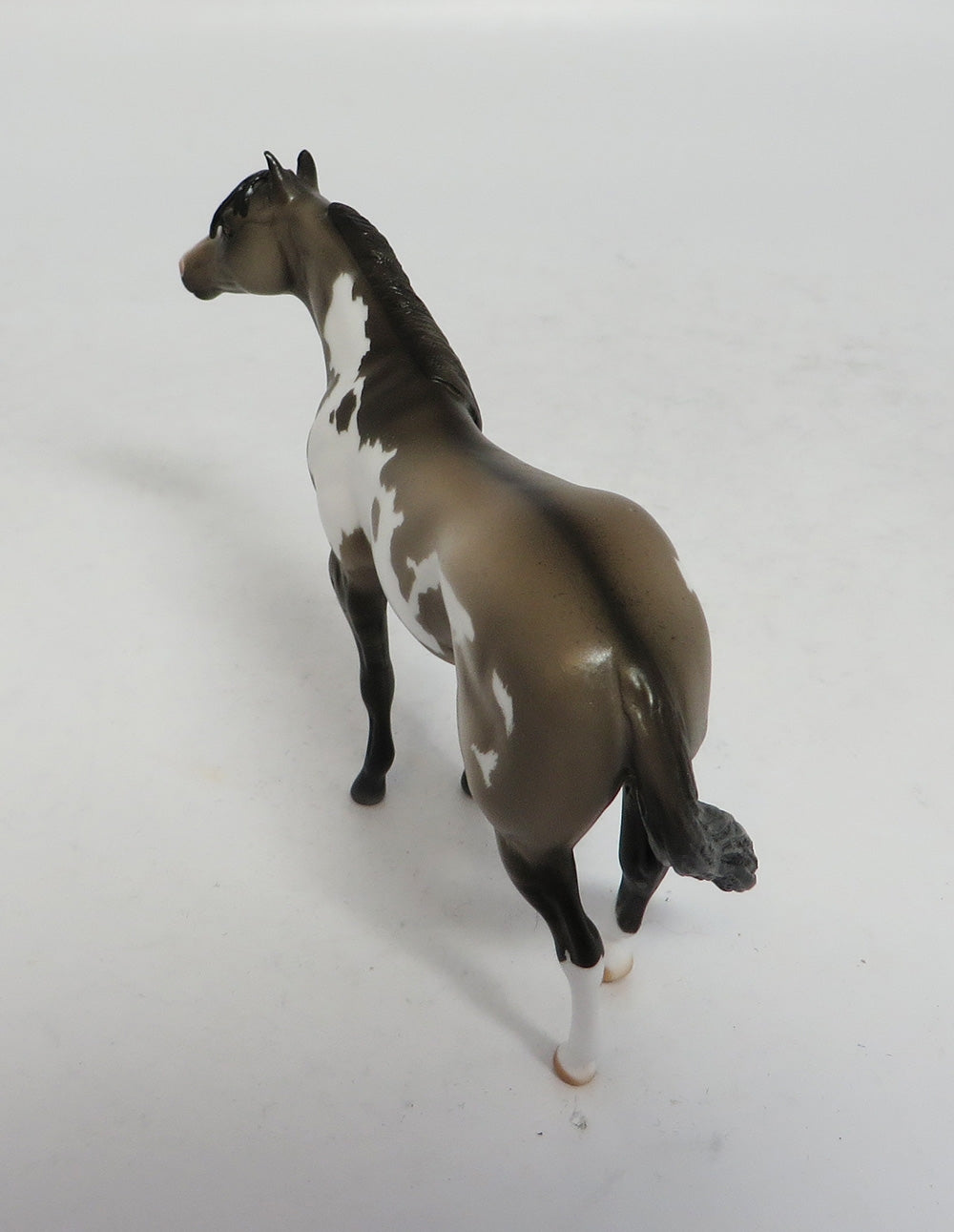 MINI ME WATER BOY - LE 8 GRULLA PINTO STOCK CHIP MODEL HORSE SUPER BOWL SALE 2018
