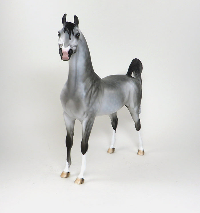 ooak dapple grey arabian
