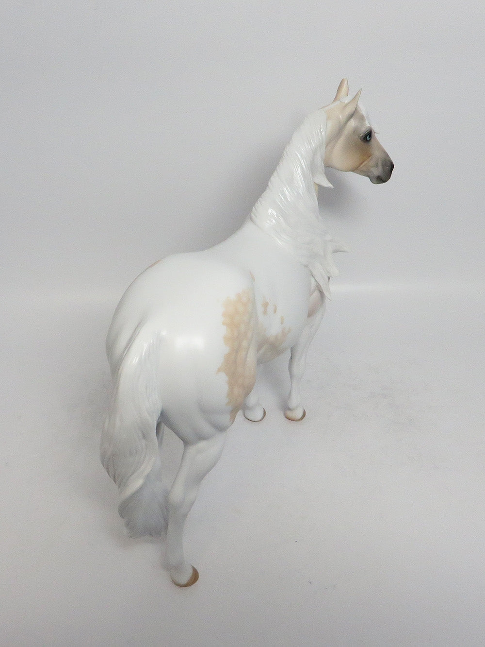 MON CHOU-OOAK DAPPLE PALOMINO PINTO ISH MODEL HORSE 02/16/18