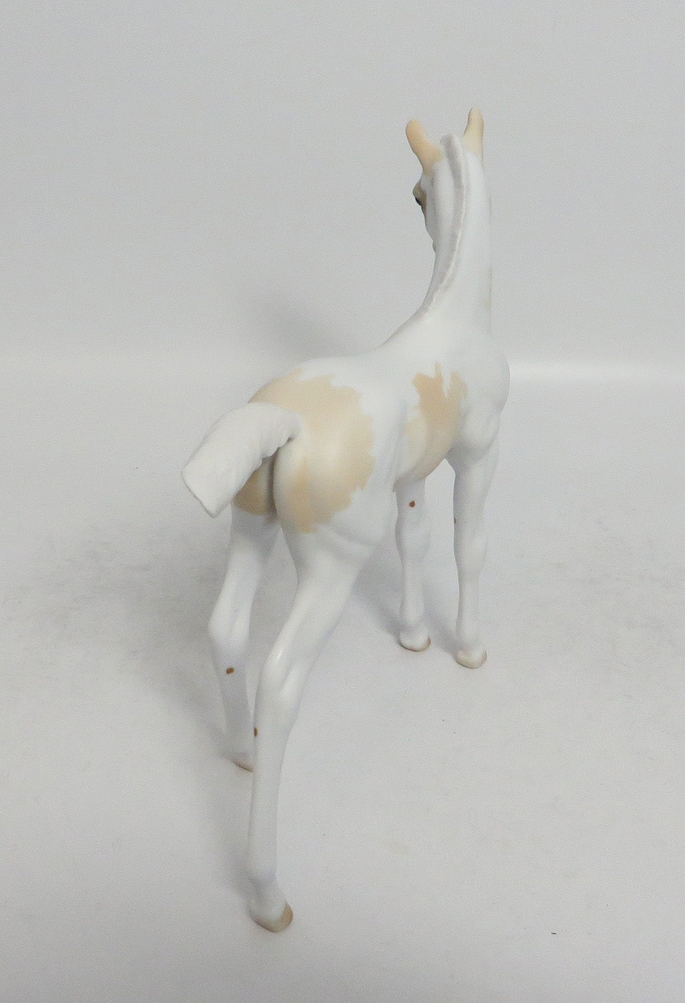 DOVE-OOAK PALOMINO PINTO FOAL MODEL HORSE 02/16/18