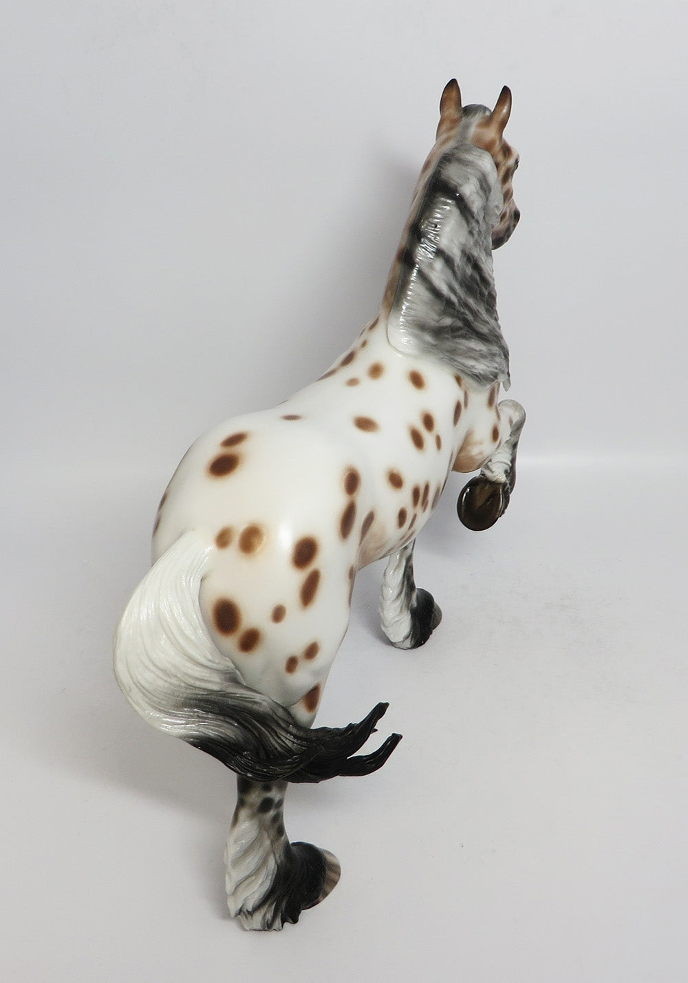 GOOMBA-OOAK BAY LEOPARD TROTTING DRAFTER BY SHERYL LEISURE 02/16/18