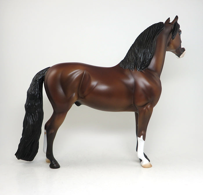REGAL HEART- OOAK BAY MORGAN MODEL HORSE 3/8