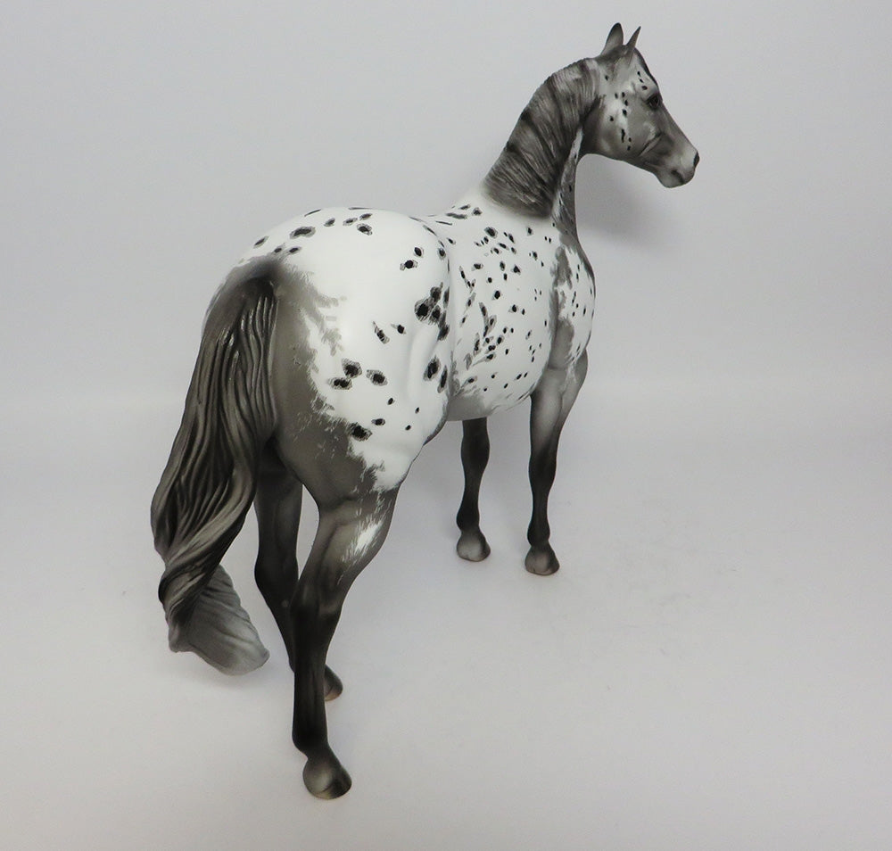 MONTAUK-OOAK APPALOOSA ISH ETCHED APPALOOSA BY DAWN QUICK EQ 2017
