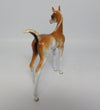 DISNEY-OOAK PALOMINO SABINO ARABIAN FOAL MODEL HORSE BY SHERYL LEISURE CUSTOMIZED BY