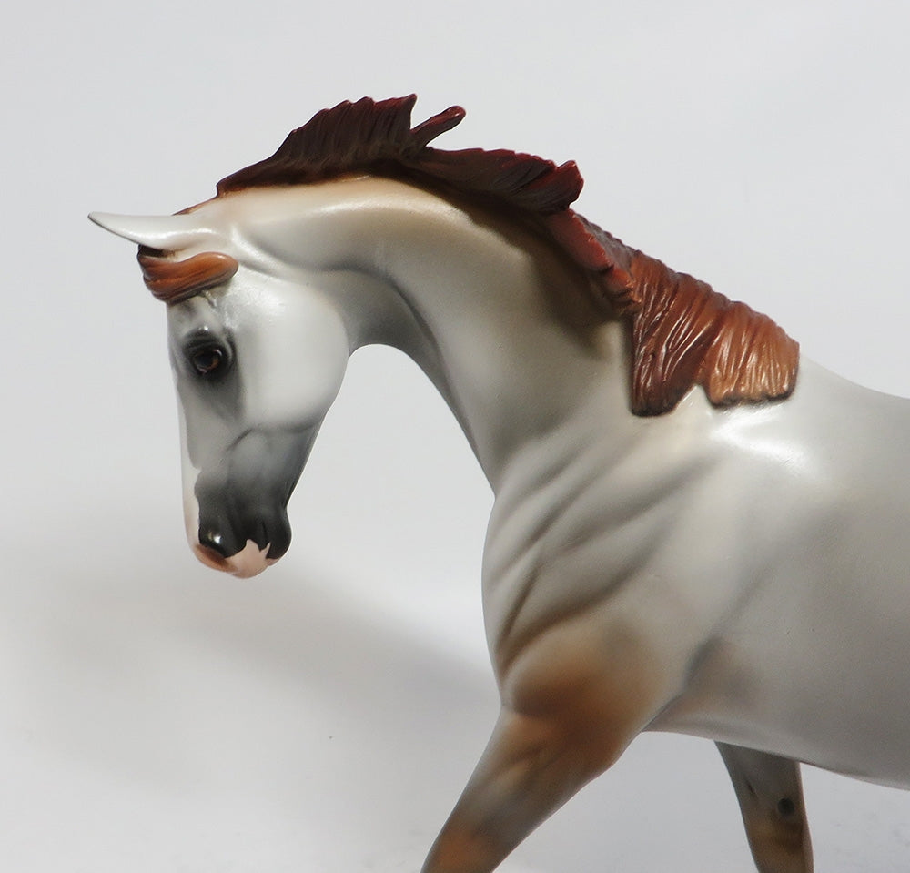 STONEY-OOAK ROSE GREY PONY MODEL HORSE MIDWEST FAIR 2018