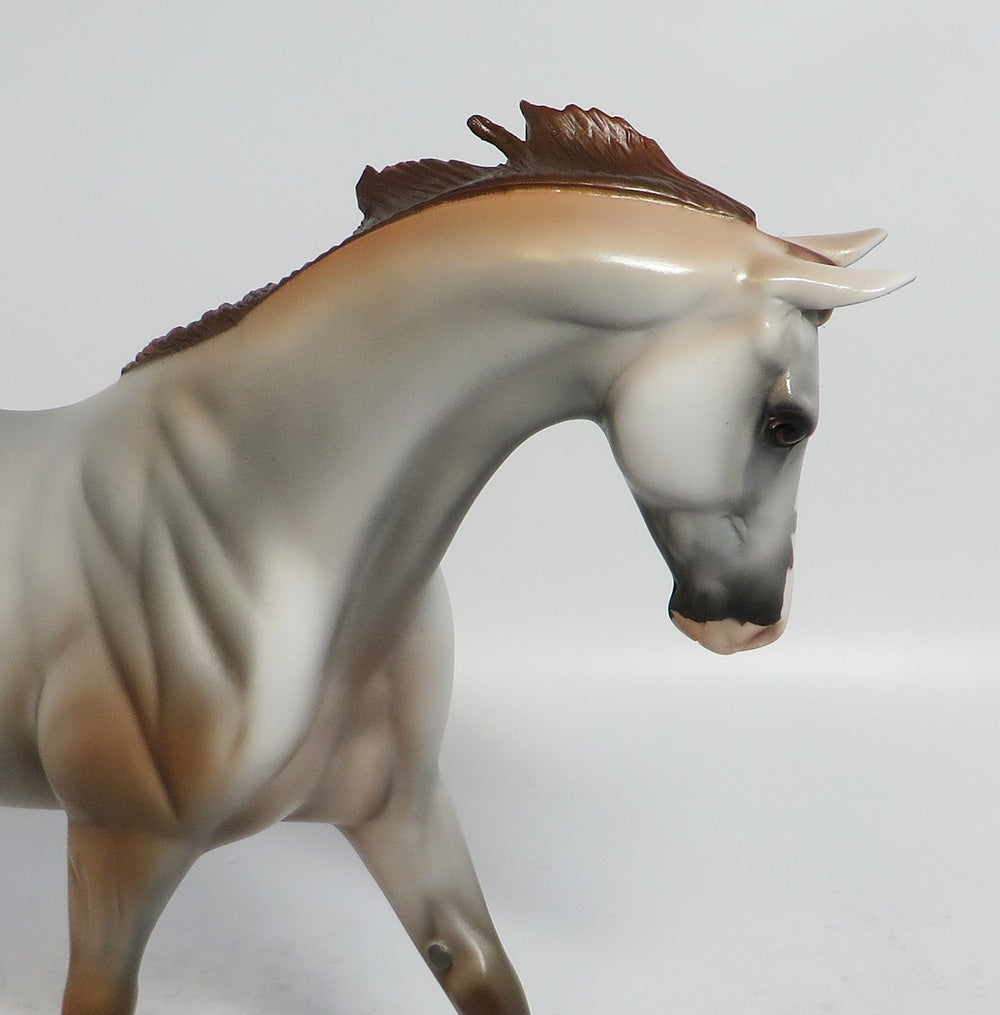 STONEY-OOAK ROSE GREY PONY MODEL HORSE MIDWEST FAIR 2018