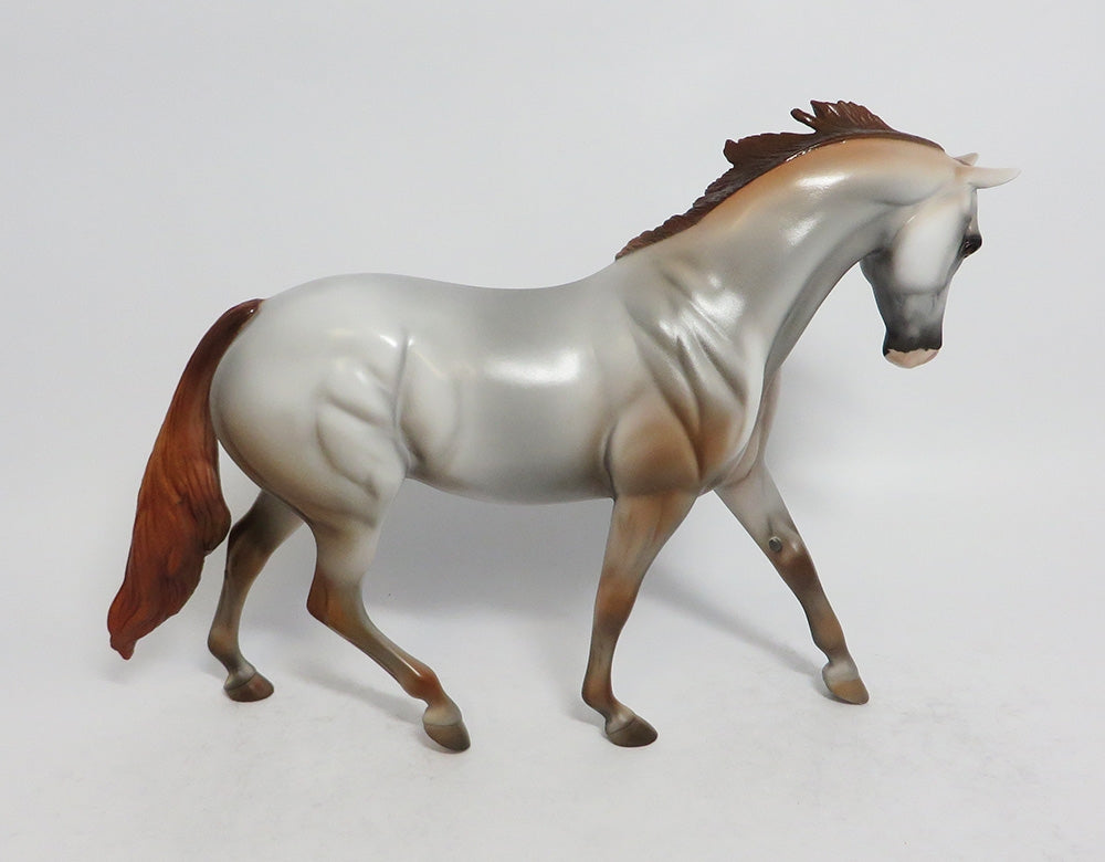 STONEY-OOAK ROSE GREY PONY MODEL HORSE MIDWEST FAIR 2018