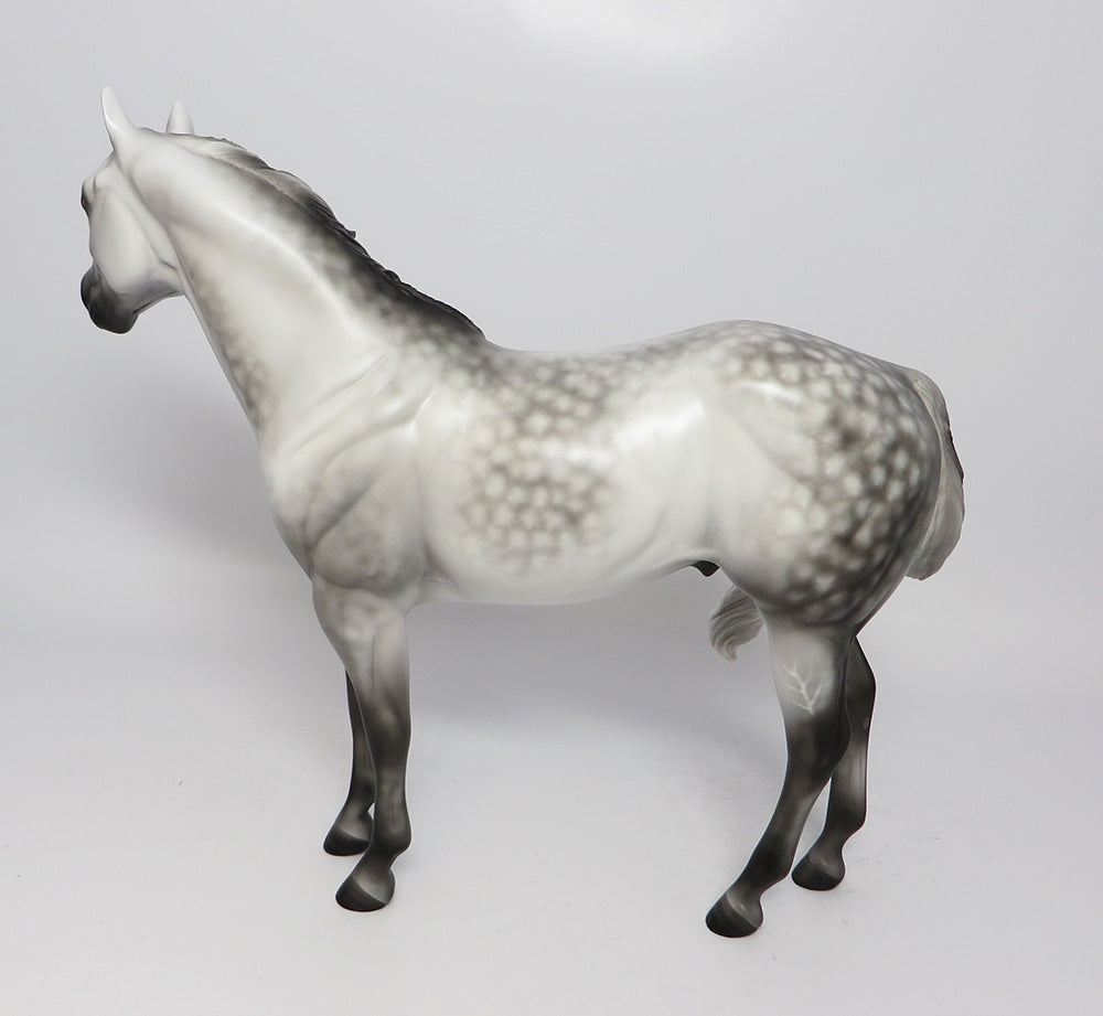 TANK-OOAK STAR DAPPLE GREY ISH MODEL HORSE 7/25/17