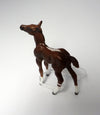 BLITZ-LE-6 FOOTBALL DECORATOR FOAL MODEL HORSE 2/6