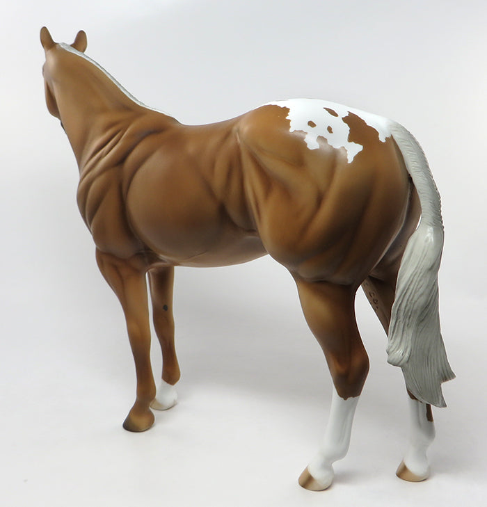 RIPPER-OOAK PALOMINO APPALOOSA ISH MODEL HORSE 9/8